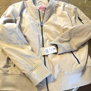 Brand new bomber Levi jacket beige.